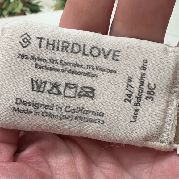 ThirdLove Lace Balconette Bra - Picture 3 of 3